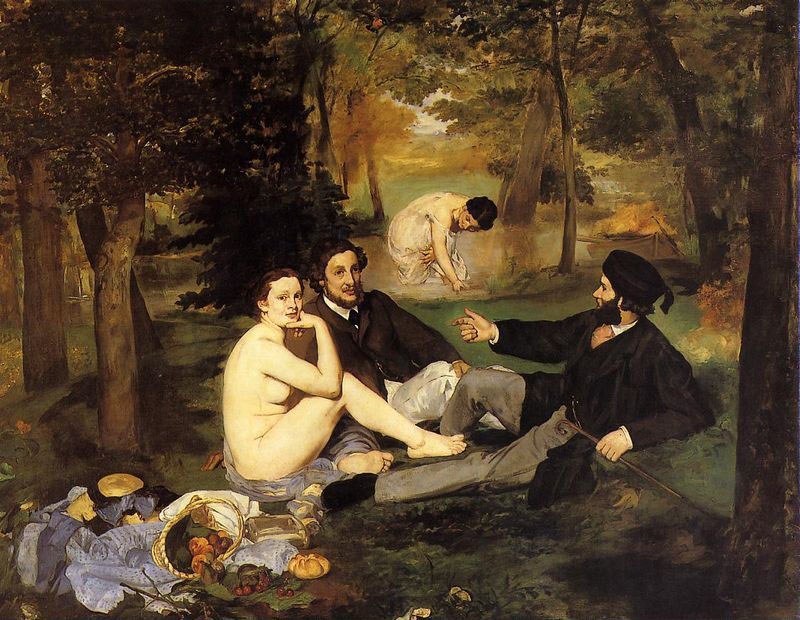 Edouard Manet Luncheon on the Grass